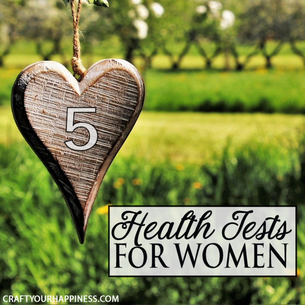 Women of all ages need to take responsibility for their health. Here are 5 health tests for woman that can help screen for possible common conditions. 