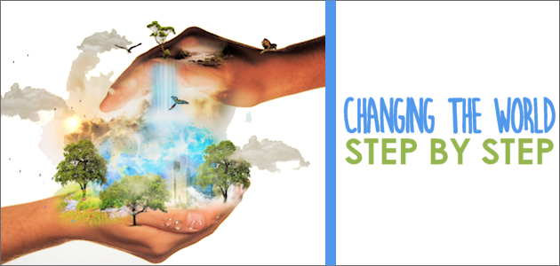 Changing the World Step by Step