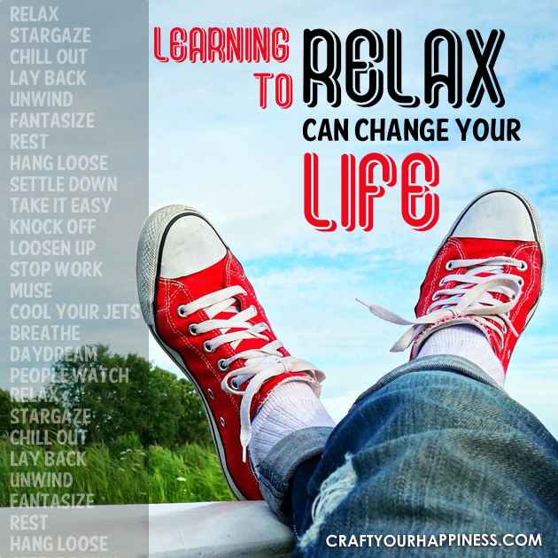 Learning to Relax Can Change Your Life. It's universally accepted that stress is the cause of many diseases and exacerbates problems you have. Relaxing can help!