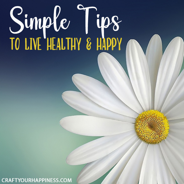 Sometimes small things can make a big difference! Our bodies are incredibly forgiving so check out or simple tips to live healthy and happy. 