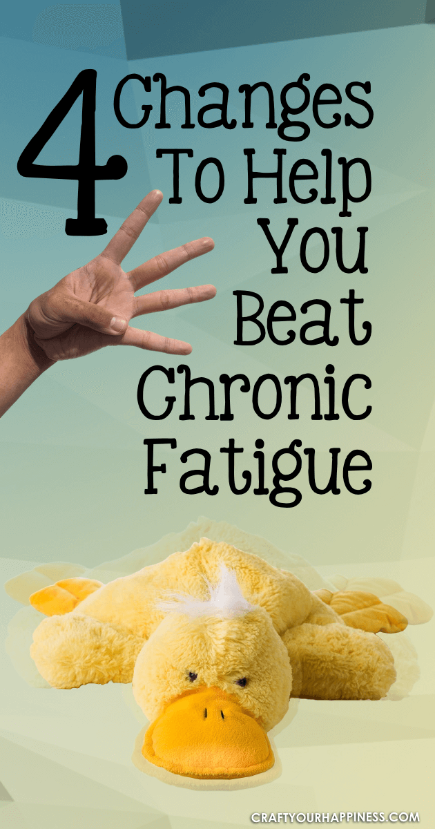 Chronic fatigue is a common health problem that often gets ignored but is life altering. These 4 lifestyle changes can help.