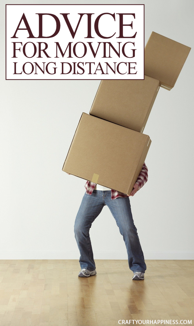 If you find yourself in a position of moving far away from where you currently live check out our advice for moving long distance!