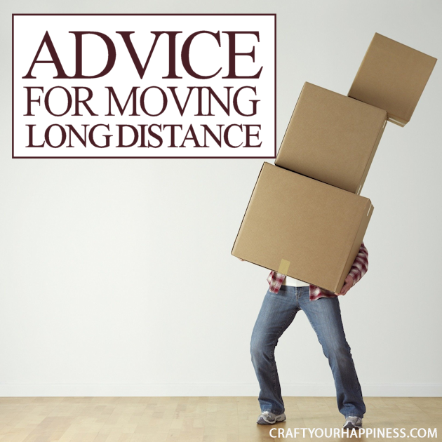 If you find yourself in a position of moving far away from where you currently live check out our advice for moving long distance!