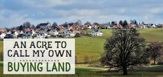 Depending on where you live buying a small bit of land could be something that allows you to do things like adding a shop or doing some urban gardening. 