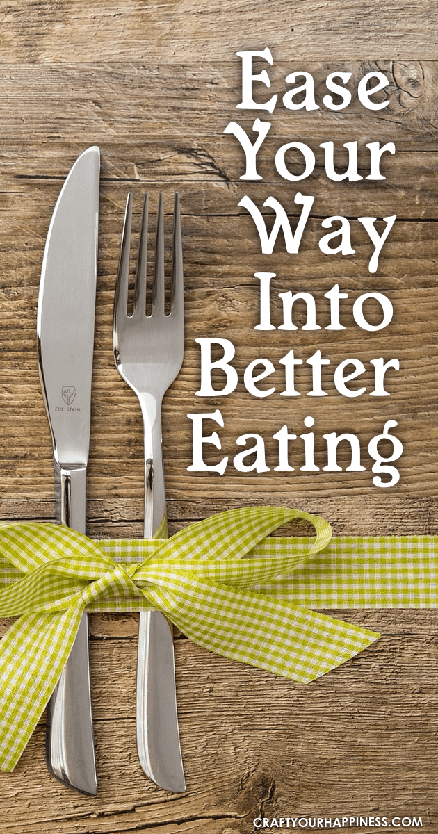 Better eating is simple when you ease your way into it. A plant based diet can prevent and help many health conditions. Small changes make a difference!