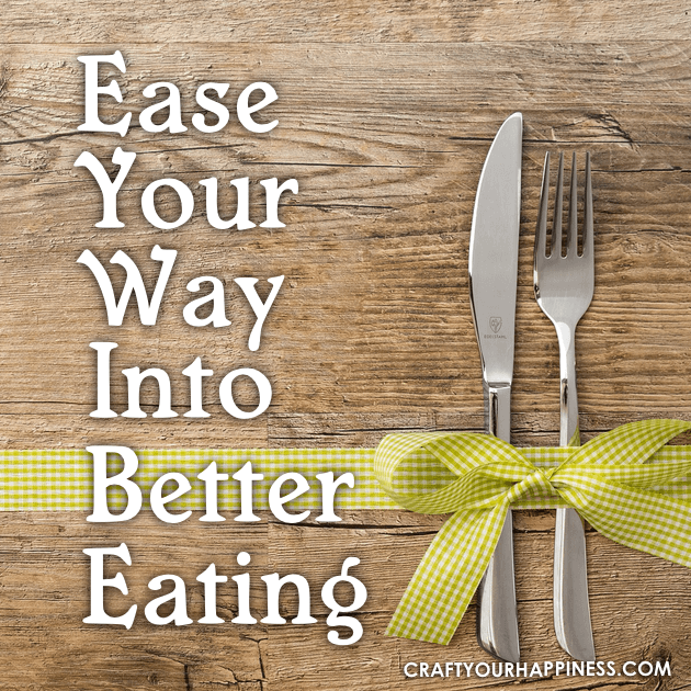 Better eating is simple when you ease your way into it. A plant based diet can prevent and help many health conditions. Small changes make a difference!