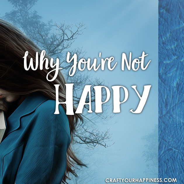 Happiness is what everyone wants. If you're not there are a variety of reasons for this. Learn Why your're not happy and what you can do about it. 