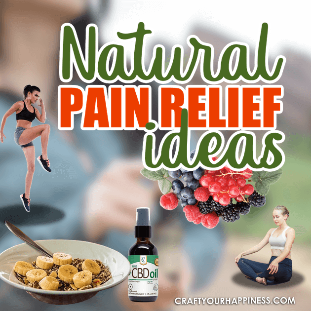 Millions of people suffer from chronic pain. This article gives you some great options for Natural Pain Relief that can help you get your life back.