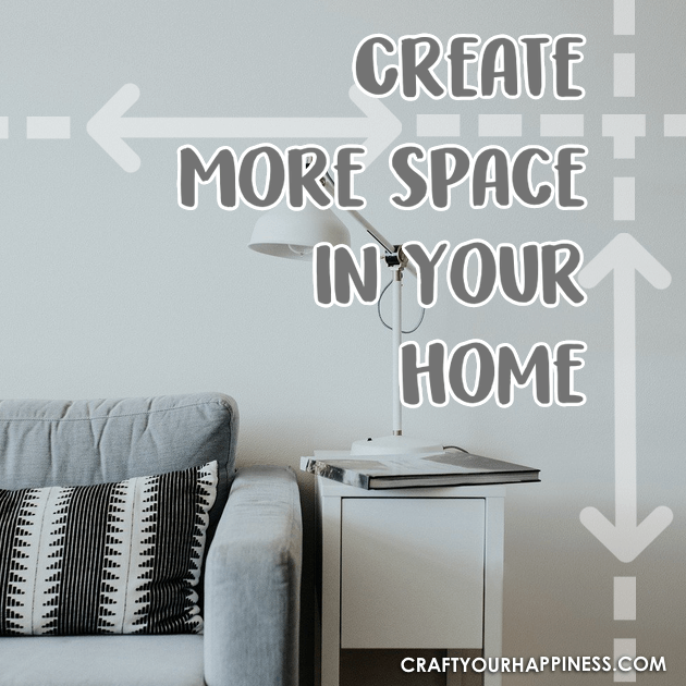 Whether you live in a small apartment or just need some extra space in general,  we've got some great ideas for creating more space in your home. 