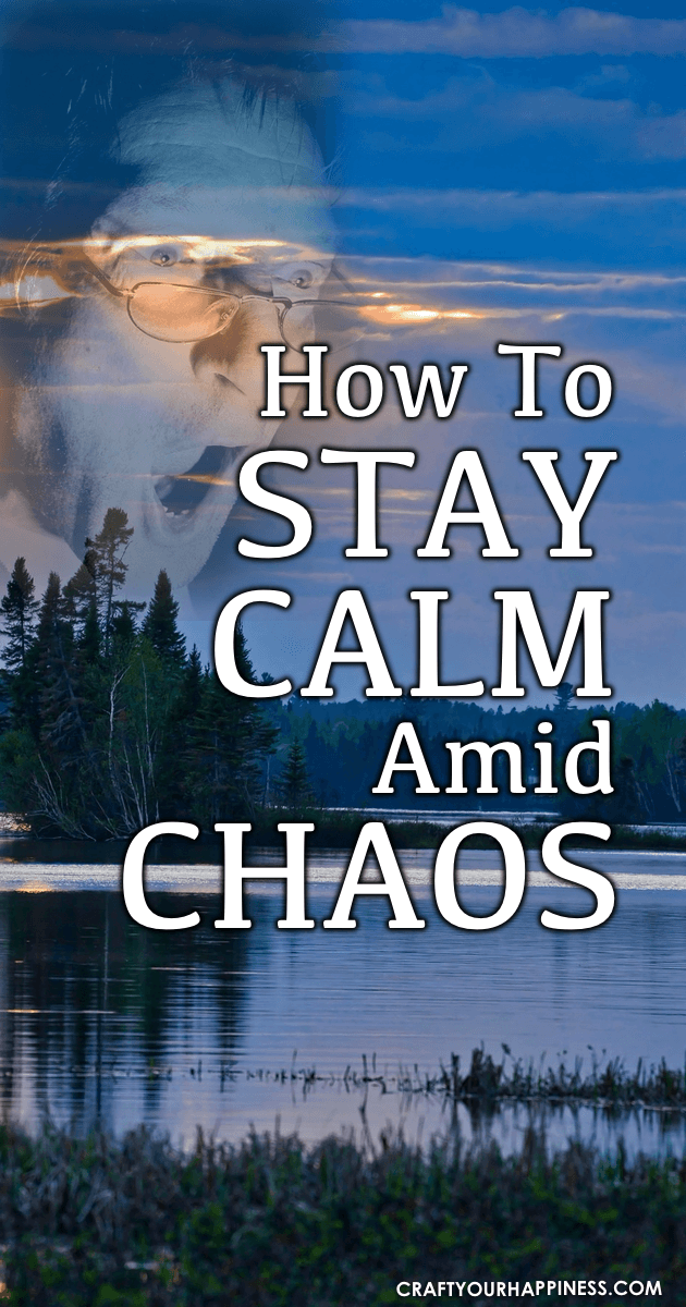 As we all find ourselves living in an increasingly stressful world, maintaining peace can be difficult. Learn how to stay calm amid chaos.