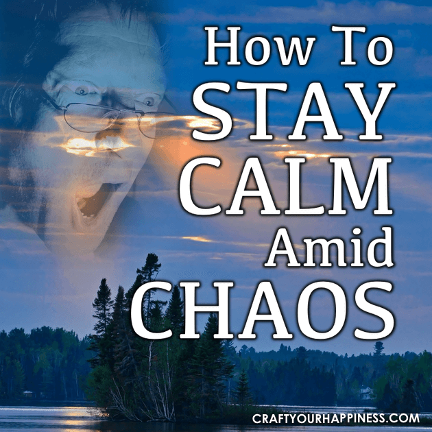 As we all find ourselves living in an increasingly stressful world, maintaining peace can be difficult. Learn how to stay calm amid chaos.