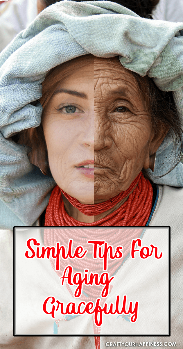 As you get older, what you need to do to stay healthy changes. You needs different things, yet overall aging gracefully is not difficult!