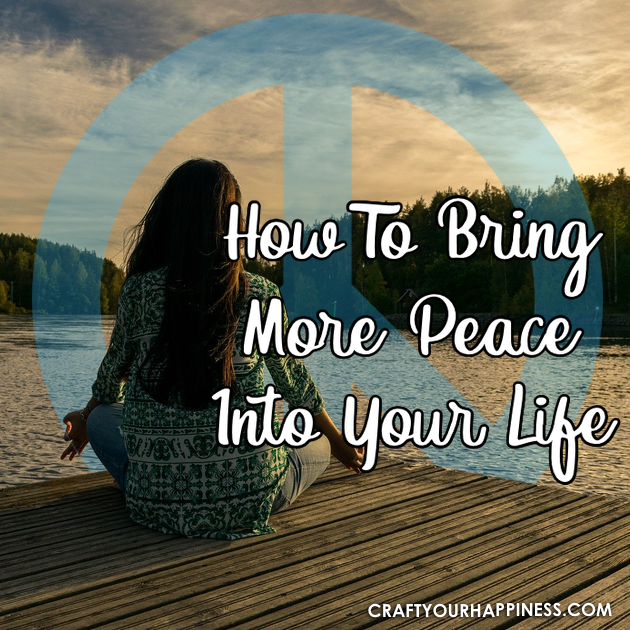 Many people spend their time stressing on how to fit in everything that they need to in their day. Learn how to bring more peace to your life. 