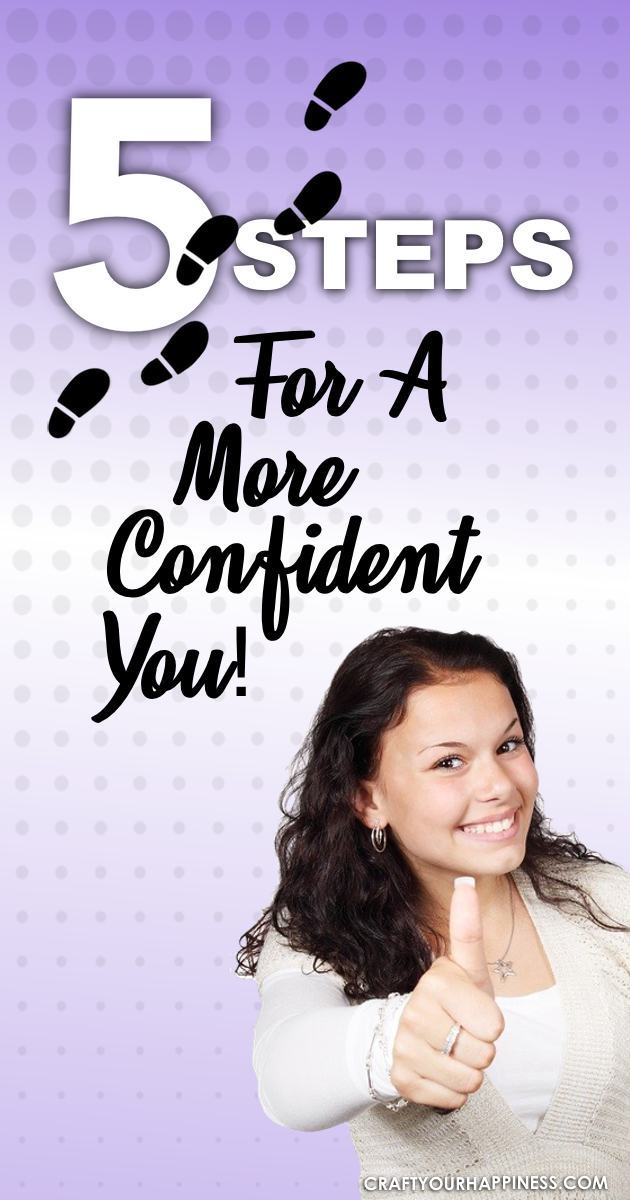 There are many things that can contribute to a great confidence. To help we've got 5 Steps For A More Confident You.