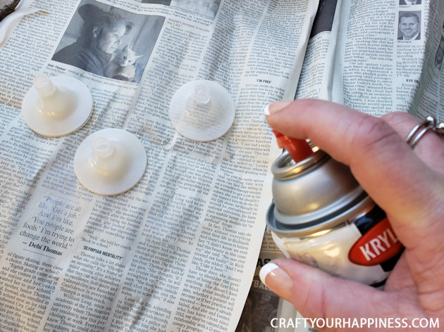 Looking for a simple DIY holiday craft? Make these plastic cup Christmas tree tabletop decor with champaign flutes from the dollar store!