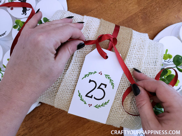 Kids shouldn't be the only ones who enjoy a holiday countdown. Check out our DIY farmhouse puppy dog advent calendar for your furry child! 