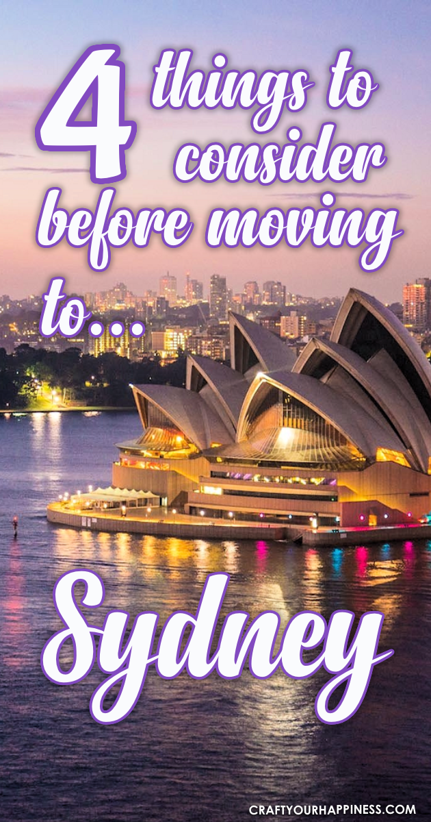Sydney Australia is famed for its yacht-filled harbor, beautiful beaches, and the world-famous Opera House. Who wouldn't want to move there?