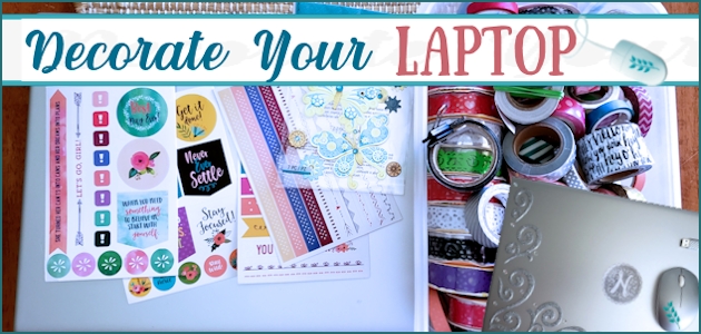 If you'd like to spice up your laptop just a bit we'll show you how to decorate your laptop easily and possibly with things you have on hand!