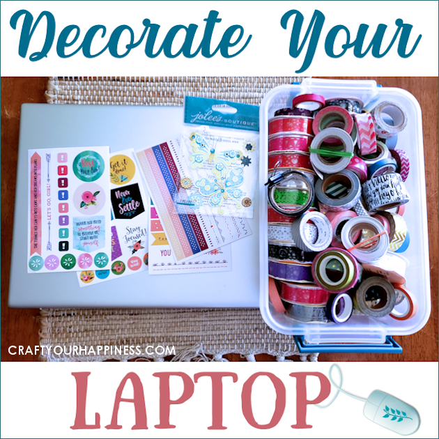 If you'd like to spice up your laptop just a bit we'll show you how to decorate your laptop easily and possibly with things you have on hand!