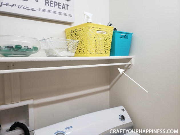 Doing laundry isn't most people's favorite job. Having the area beautified can make it a more pleasant experience. Check out our bright small closet laundry room makeover!