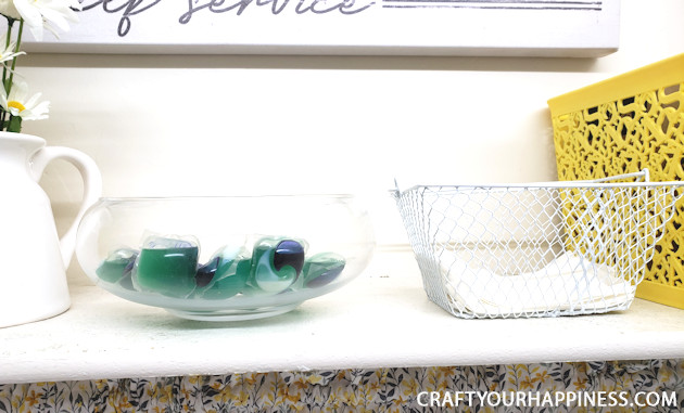 Doing laundry isn't most people's favorite job. Having the area beautified can make it a more pleasant experience. Check out our bright small closet laundry room makeover!