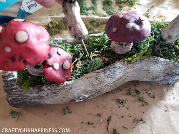 If you love whimsical decor you'll enjoy our quick DIY clay mushrooms! They're easy to make and can be placed in any planter.