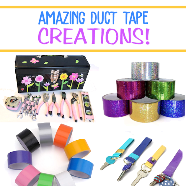 12 Amazing Duct-Tape Creations You Can Make Right Now
