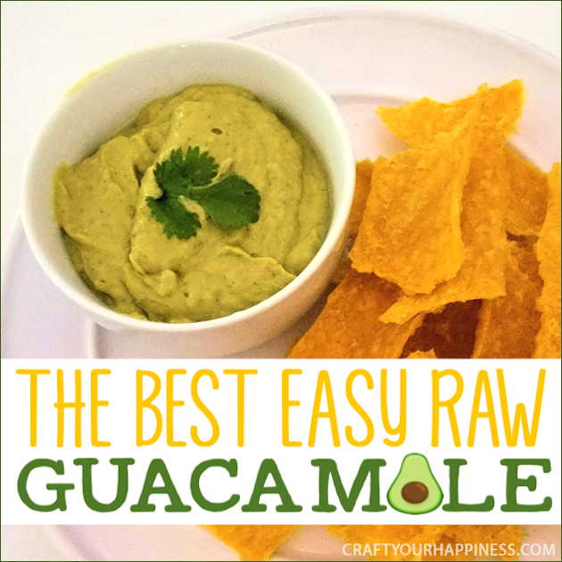 This is the best raw guacamole ever! I never liked guacamole until I happened upon this recipe when I was eating more plant-based raw food. Simple and delicious!