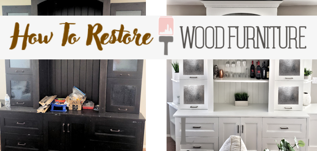 How to Restore Damaged Wood Furniture Yourself