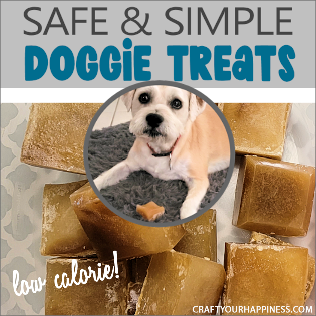 Low calorie best sale dog treats homemade