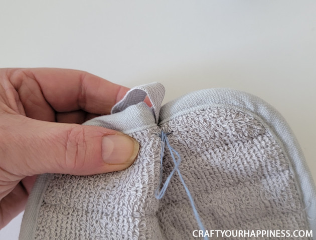 How to Make a Simple DIY Bowl Cozy from Hot Pads