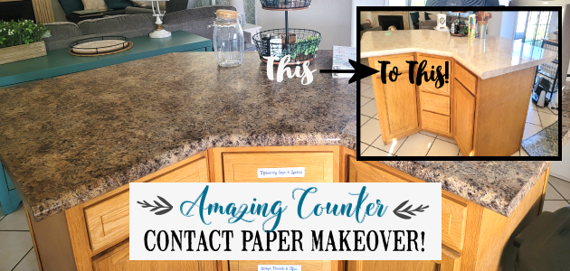 How to Cover a Countertop with Contact Paper