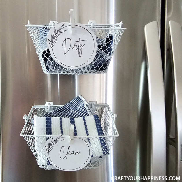 No-Sew Reusable Paper Towels, 2-Minute Tutorial