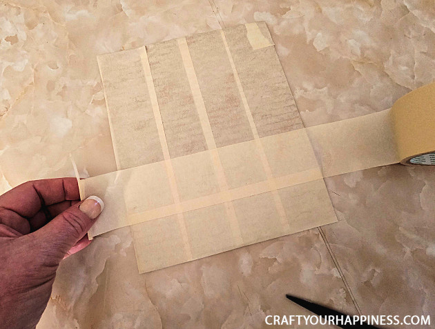 Learn how to make an inexpensive DIY craft cutting mat! It can be made any size and it's even reusable and self-healing.