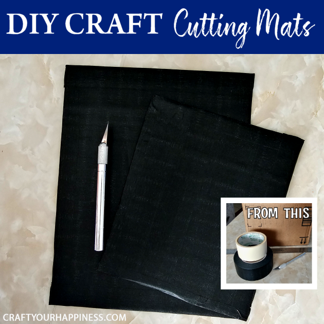 Inexpensive DIY Craft Cutting Mat